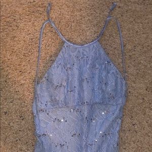 Blue Prom Dress